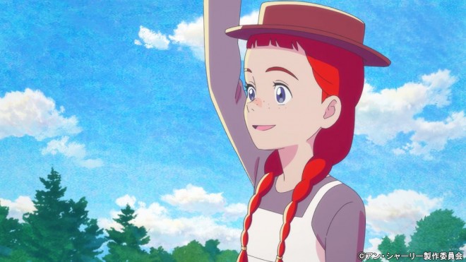 The new anime series Anne Shirley